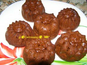 шоколадные кексы 300x225 %название