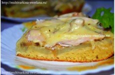 пицца в мультиварке Поларис