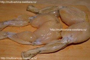 как приготовить лягушаачьи лапки